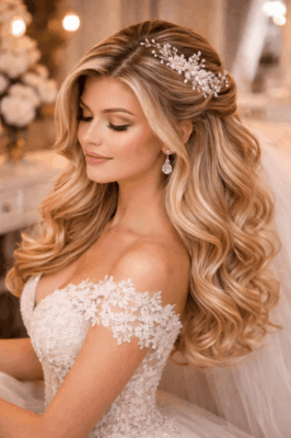 Menyasszonyi Frizura